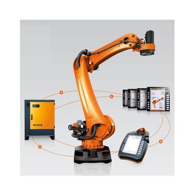 حمولة عالية KR 180 R3200 PA من 5 ذراع روبوت Aixs مع حمولة 180 كجم لآلة التعبئة وروبوت المنصات