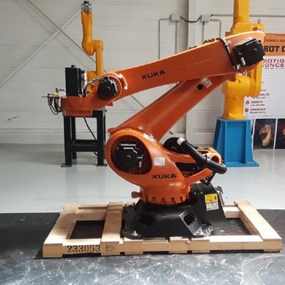 حمولة عالية KR 180 R3200 PA من 5 ذراع روبوت Aixs مع حمولة 180 كجم لآلة التعبئة وروبوت المنصات