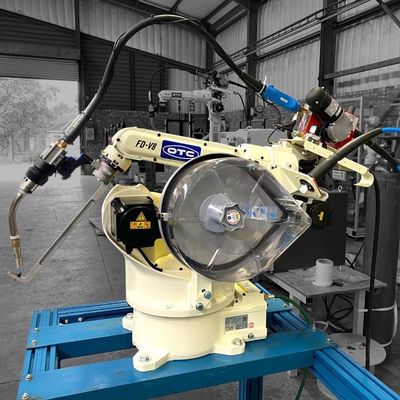 TIG Welding Robot 6 Axis FD-V8 شعلة لحام خارجية DM350 معدات طبية