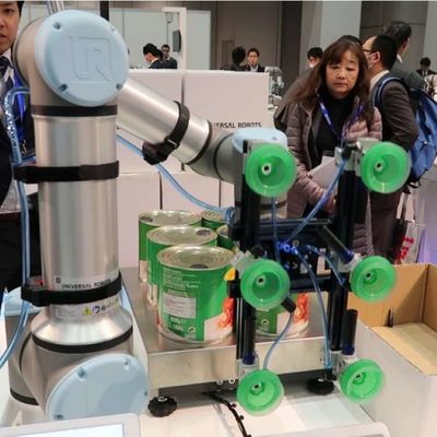 روبوت تعاوني UR Robot UR3e 6 محور ذراع روبوتية لفرز Cobot المرئي