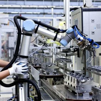 UR Robot UR10e 6 محور الذراع الروبوتية للرقص والأتمتة التعامل كروبوت تعاوني