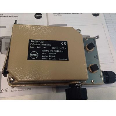 Samson 4763 Positioner Electropneumatic Positioner مع أجزاء الصمام لصمام التحكم كمحدد موضع الصمام