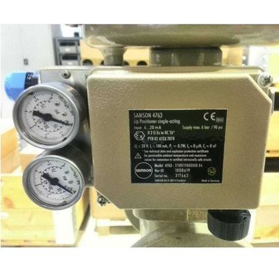 Samson 4763 Positioner Electropneumatic Positioner مع أجزاء الصمام لصمام التحكم كمحدد موضع الصمام