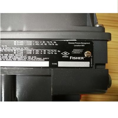 محدد موضع الصمام الذكي لوحدة تحكم الصمام الرقمي FIELDVUE DVC6200p يدعم Profibus مع جسم الصمام