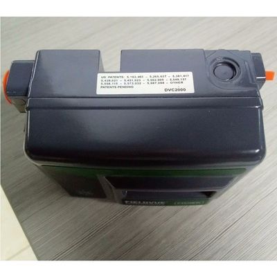 DVC2000 مع ملاحظات جسم الصمام للصمام المفرد الذي يعمل كمحدد موضع الصمام الرقمي