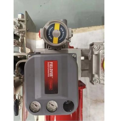 محدد موضع الصمام الرقمي DVC6200 SIS لوحدة التحكم في الصمامات للعمل الفردي كهيئة صمام