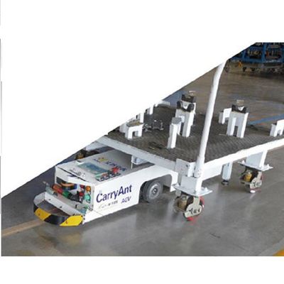 AGV Robot ذو اتجاه واحد منخفض الارتفاع AGV-QRD1600 مثل AGV منخفض الارتفاع يستخدم مع الروبوت الصناعي