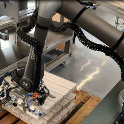روبوت مناولة المواد TM5M-700 الذراع الروبوتية 6 محاور كروبوت تعاوني
