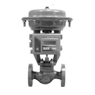 مشغل صمام التحكم GX ووحدة التحكم في الصمام الرقمي FIELDVUE DVC2000 المستخدمة كصمامات كروية