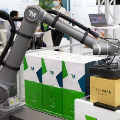 الذراع الروبوتية لحام الأتمتة OMRON TM12 6 محور الذراع الروبوتية كروبوت تعاوني