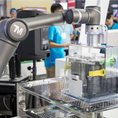 الذراع الروبوتية التعاونية OMRON TM12M Robot Arm 6 محاور كروبوت Cobot