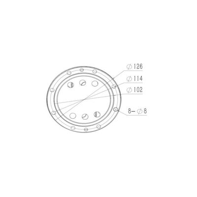 روبوت تلميع أوتوماتيكي TKB5610-50kg-2100mm ذراع آلي 6 محاور تورين روبوت