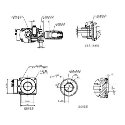روبوت لحام القوس TKB1440-10kg-1455mm 6 محور اللحام كآلة لحام