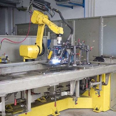 روبوت اللحام MIG لروبوت اللحام TKB1400-6KG-1412mm آلة اللحام الروبوتية
