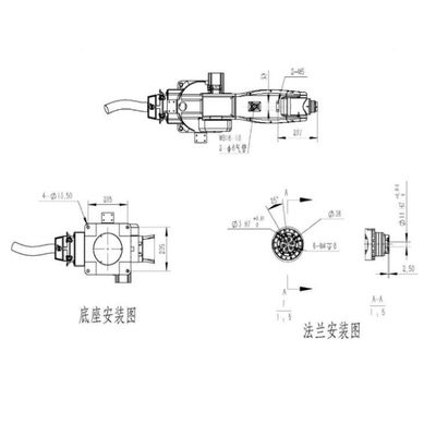 الروبوت الصناعي الصين TKB1210-7KG-960mm 6 محور اختيار الذراع الروبوتية ووضع الروبوت