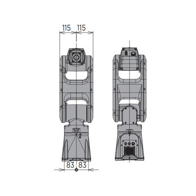 منصة نقالة روبوت صناعية من yaskawa MOTOMAN-GP7 لروبوت اختيار المستودعات مع محور ذراع روبوت 6