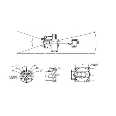روبوت صناعي 6 محور الصين TKB800-6kg-876mm لتحميل روبوت عالمي