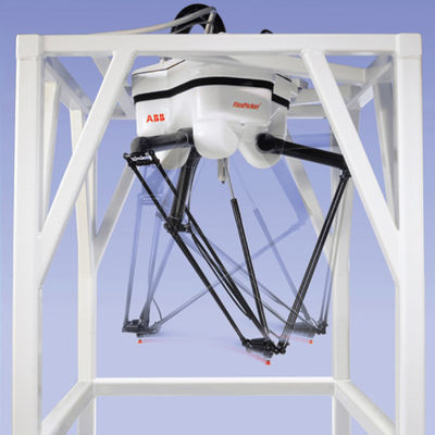 ABB Industrial Smart Robot Arm IRB 360 مع محاور 3/4 ذراع دلتا مع اختيار ووضع آلة دلتا روبوت