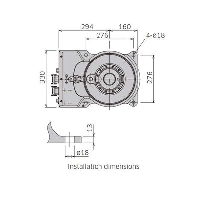 ذراع الروبوت لحام القوس 6 محور BA006N لأتمتة حرارة قوس CNC كروبوت لحام