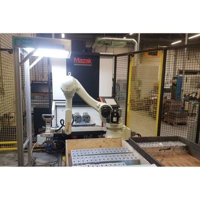 6 محور الروبوت الذراع Palletizer RS020N لتحويل حاويات التداول الأوتوماتيكية كروبوت حاويات