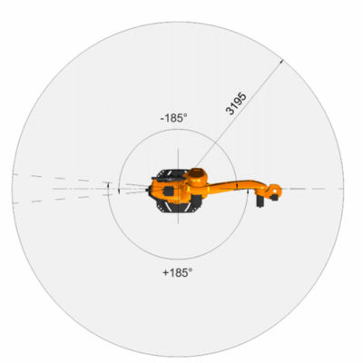 KUKA Industrial Robot 6 Axis Robot KR 360 R2830 مع الحمولة الصافية المقدرة لآلة لحام 360 كجم