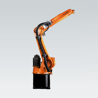 Kuka Palletizing Robot Kr 10 R1420 10kg حمولة مصنفة 6 محور ذراع روبوت ذراع آلي صناعي لمنصات نقالة