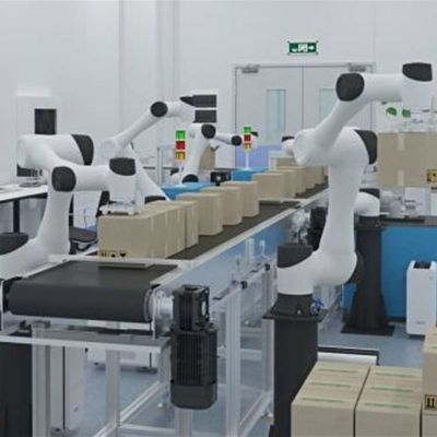 روبوت تعاوني الصين CR10 مع ذراع CNC 6 حمولة روبوت المحور 10 كجم مثل Cobot