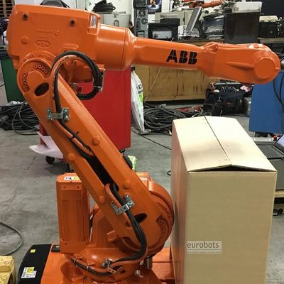 6 محور الذراع الروبوتية ABB IRB2600 من الروبوت الصناعي لتعبئة روبوت منصات نقالة وآلة التعبئة
