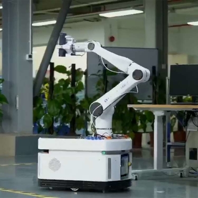 الروبوت " هانز E18 " مع العقدة الروبوتية CNGBS وذراع الروبوت الستة المحورية كروبوت كوبوت