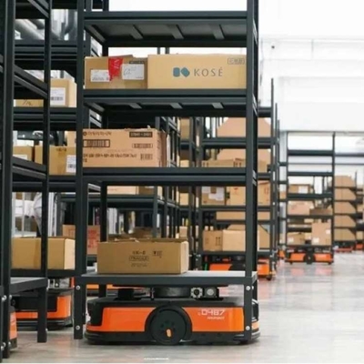 روبوت AGV Q7-1500D Slam / QR Code Navigation مع روبوت CNGBS Cobot للروبوت المعدني
