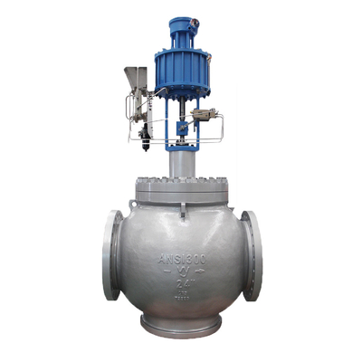 صمام التحكم في التدفق الفولاذي NPS1-20 مع محدد موضع الصمام Metso Neles ND9000