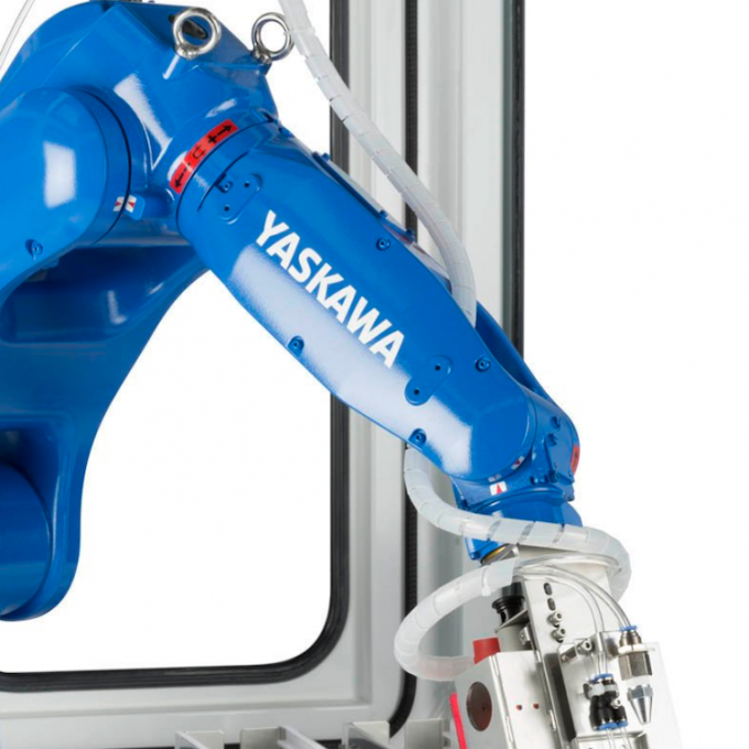 Yaskawa MOTOMAN GP8 روبوت صناعي لطحن مناور ذراع رفع اختيار 0