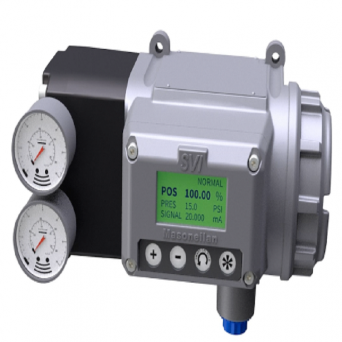 ماسونيلان SVI3 محدد موضع صمام التحكم الرقمي 0.5 إلى 7.0 بار 0